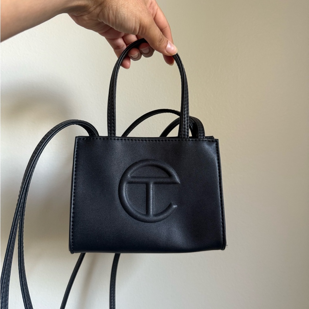 Telfar Black Mini Bag